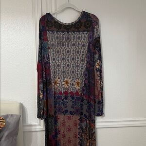 NATURAL LIFE Multicolor Long Sleeve Dress